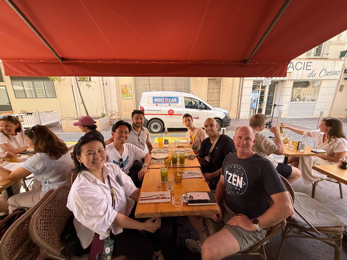 Horizen (@horizenglobal) on Twitter photo It's Day 3 at Cannes 🇫🇷 with <a href="/EthCC/">EthCC - Ethereum Community Conference</a>, CTO <a href="/HorizenLabs/">Horizen Labs</a>, <a href="/zainlabs/">Zain Cheng</a>, <a href="/rolfversluis/">Rolf V</a>, <a href="/gwendolynregina/">Gwendolyn Regina</a>, <a href="/mpastko/">Michael Pastko</a>, and the rest of the Horizen team.
The conversations are centered around:
- Private AI
- Institutional growth
- Confidential payments
Loving the energy! It's Day 3 at Cannes 🇫🇷 with <a href="/EthCC/">EthCC - Ethereum Community Conference</a>, CTO <a href="/HorizenLabs/">Horizen Labs</a>, <a href="/zainlabs/">Zain Cheng</a>, <a href="/rolfversluis/">Rolf V</a>, <a href="/gwendolynregina/">Gwendolyn Regina</a>, <a href="/mpastko/">Michael Pastko</a>, and the rest of the Horizen team.
The conversations are centered around:
- Private AI
- Institutional growth
- Confidential payments
Loving the energy!