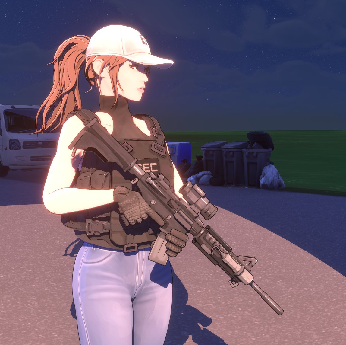 ORYOthegame's tweet photo. its cool to experiment and mix the clothing items that we add to #ORYO... Headwear will affect your hairstyles in a natural way too. 

#gamedev #anime #ue5 #characterart https://t.co/bmsyzPwjyD