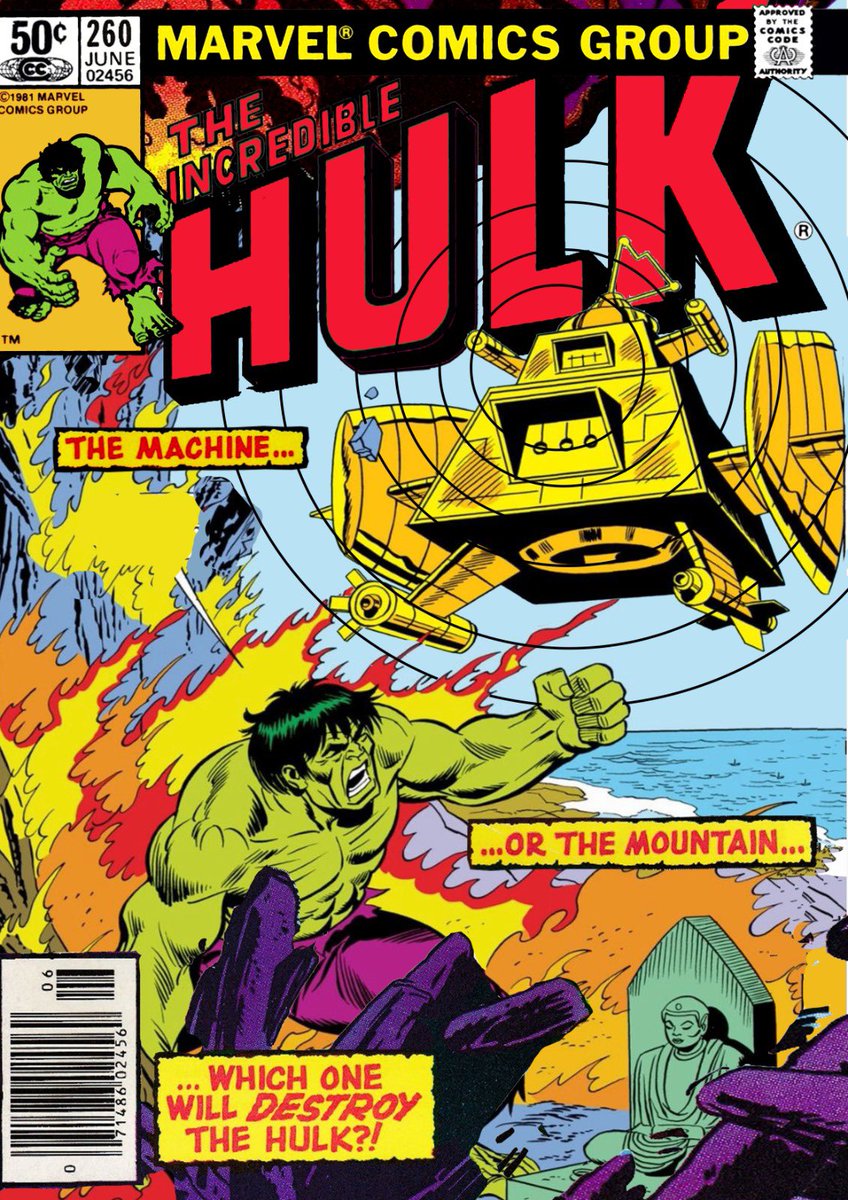 GammaGrams's tweet image. Shakin’ it up with some #salbuscema splash page covers!

#alternate #hulk