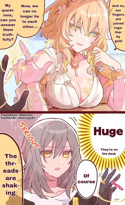Stelle was a bit distracted 