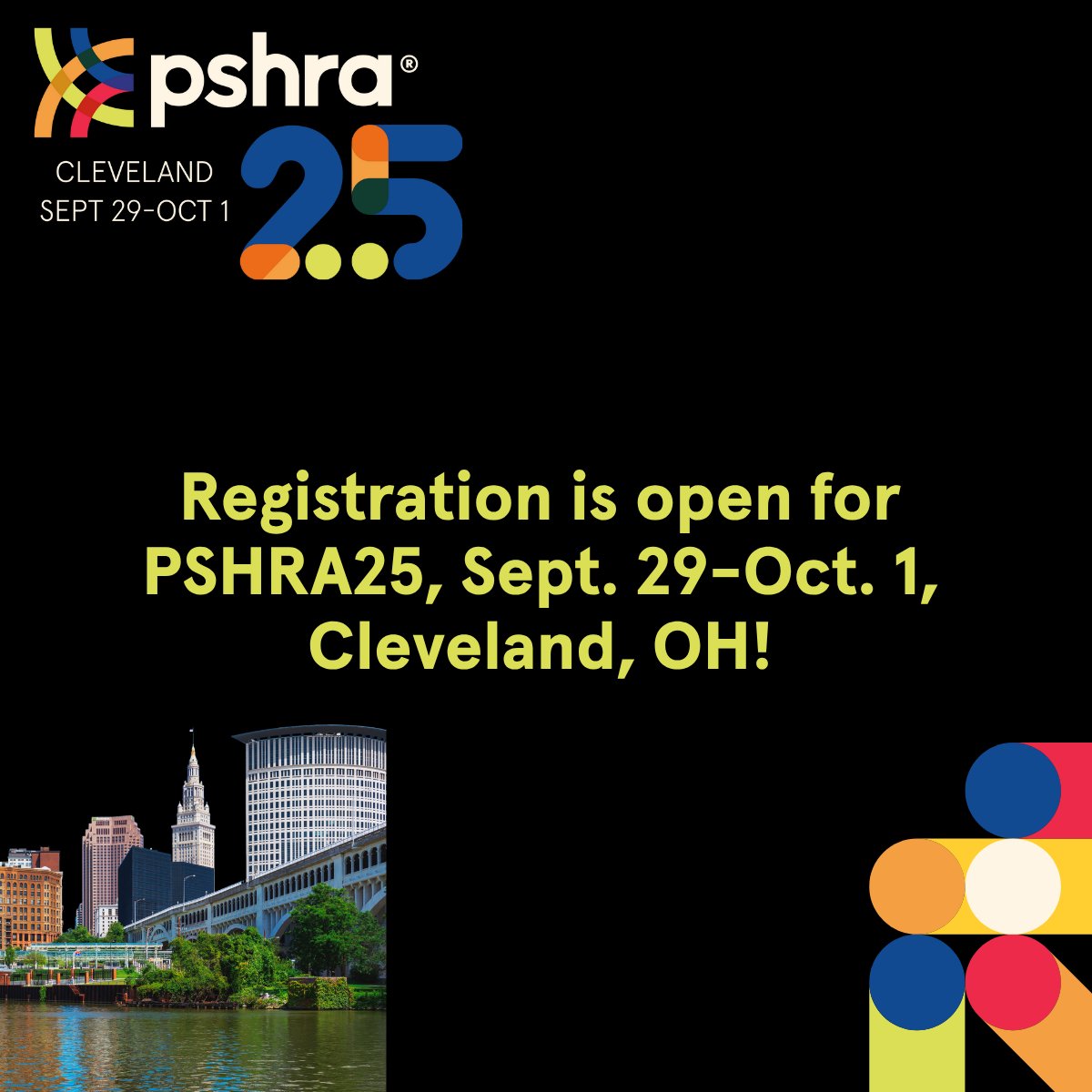 Save the date! Join us Sept. 29 - Oct. 1 in Cleveland for PSHRA Annual Conference 2025! July 1 marks a brand new fiscal year, and PSHRA25 offers tremendous value without breaking this year's training and professional development budget! Learn more: pulse.ly/nepliwq0n4