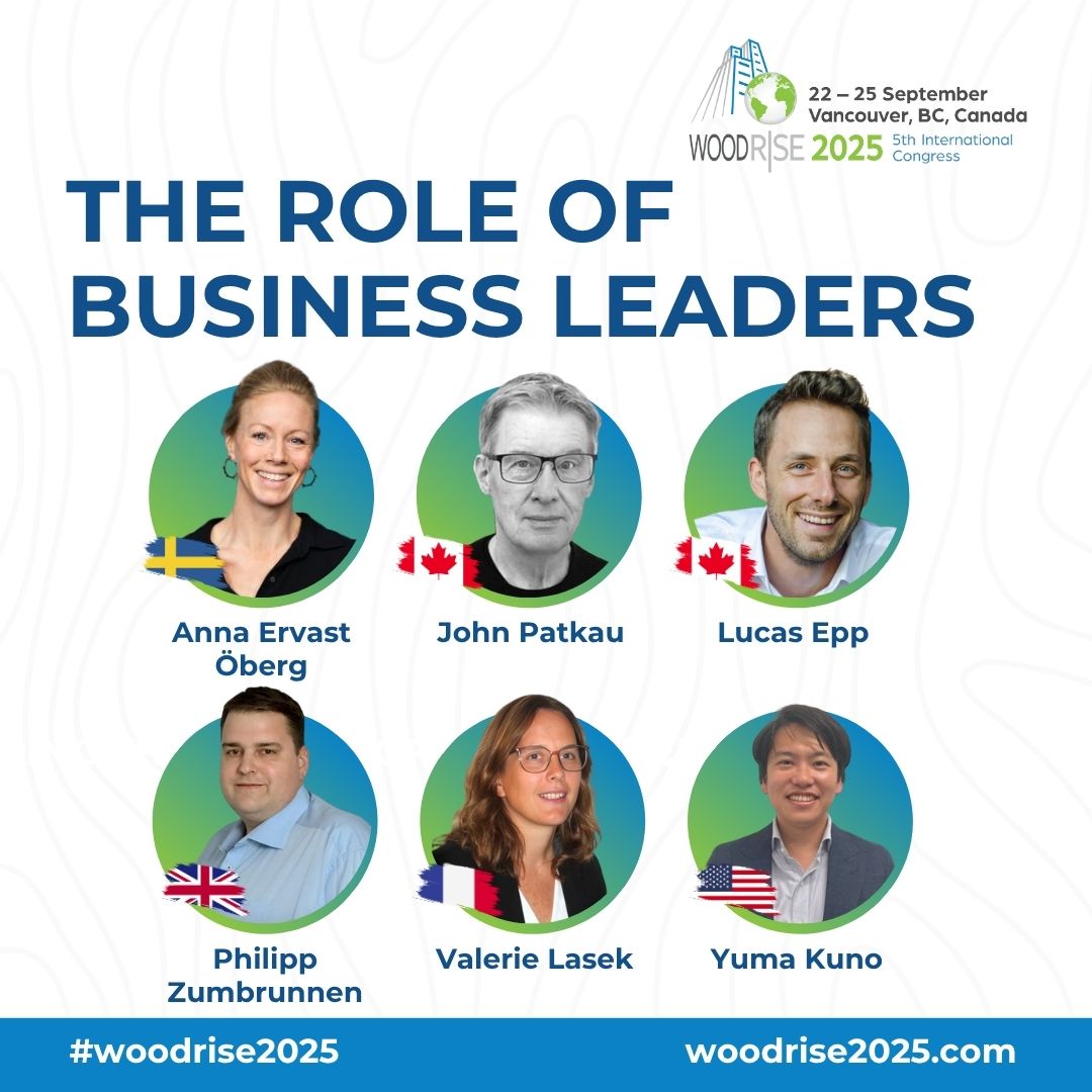 FPAC_APFC's tweet image. Explore 4 days of thought-provoking keynotes, tech workshops & global panels.
Our plenary speakers, business leaders shaping low-carbon cities, set the tone for impact.
woodrise2025.com/meet-the-speak…
#MassTimber #Woodrise2025