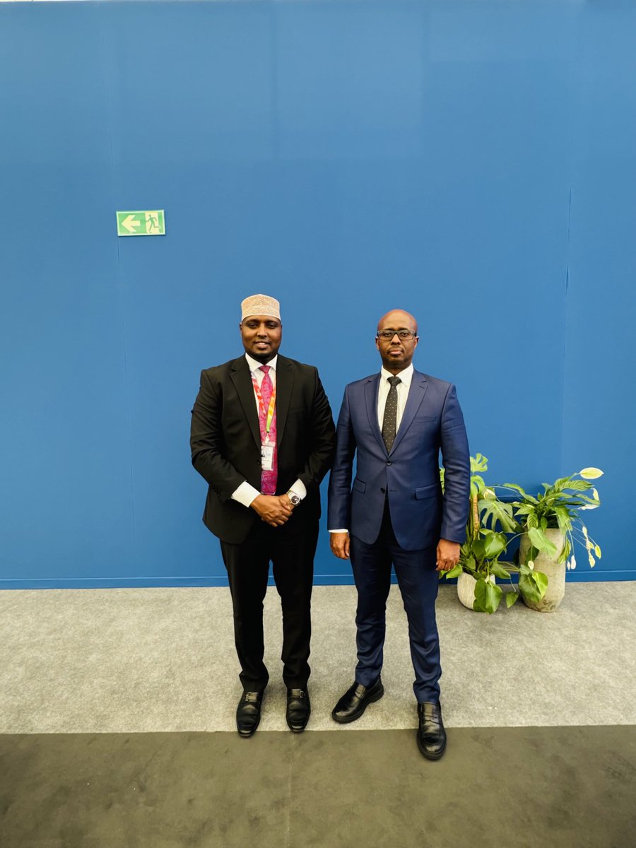 Hon. Mohamud Beenebeene (@honbeenebeene) on Twitter photo Great catching up with Rwanda’s Minister of Finance & Economic Planning (<a href="/RwandaFinance/">Ministry of Finance & Economic Planning</a>), H.E. Yusuf Murangwa (<a href="/yusuf_murangwa/">Yusuf Murangwa</a>), on the sidelines of #FFD4 in Seville.
Always good to exchange insights with regional peers. 🇷🇼🤝🇸🇴 Great catching up with Rwanda’s Minister of Finance & Economic Planning (<a href="/RwandaFinance/">Ministry of Finance & Economic Planning</a>), H.E. Yusuf Murangwa (<a href="/yusuf_murangwa/">Yusuf Murangwa</a>), on the sidelines of #FFD4 in Seville.
Always good to exchange insights with regional peers. 🇷🇼🤝🇸🇴