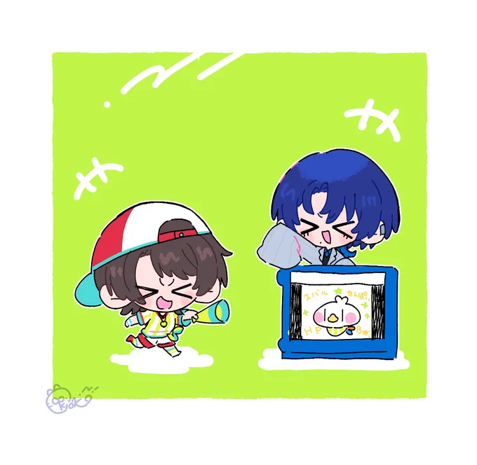 95日目。 しゅばしゅば〜! #帰ってくるまで毎日ミリくゆ