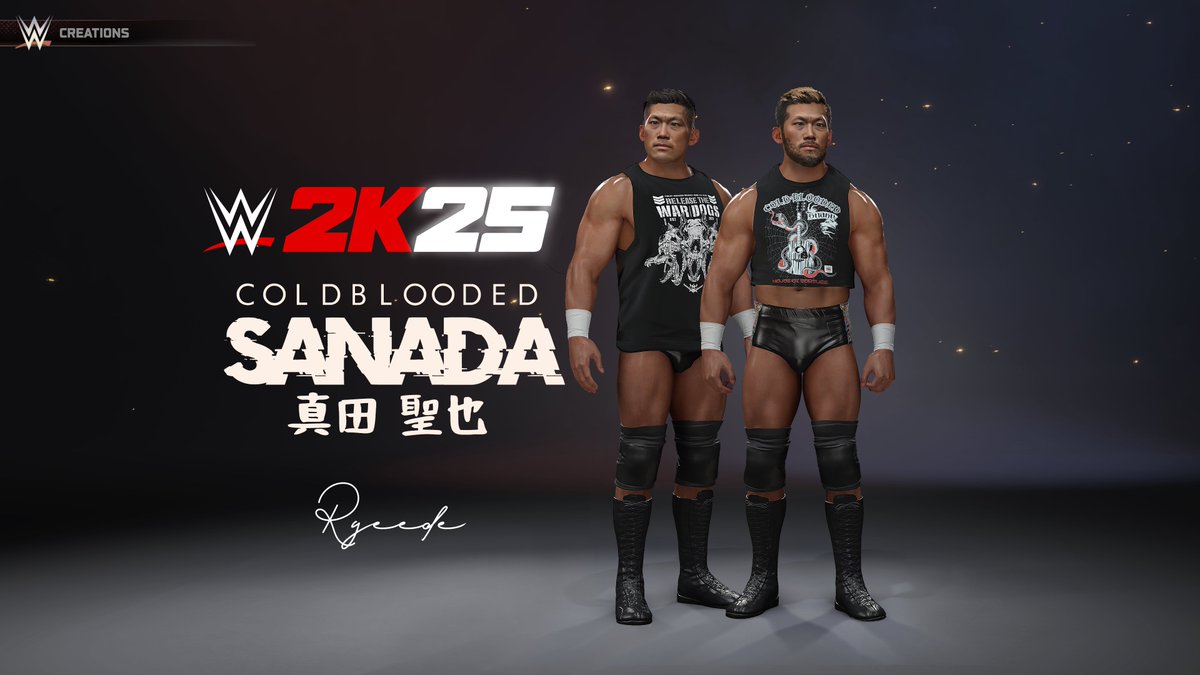 SANADA | 真田 聖也  
Available on Community Creations 
Search Tag : RYEEDEE
<a href="/WWEgames/">#WWE2K25</a>
#WWE2K25 #NJPW #SANADA #ColdBlooded #HouseOfTorture #ryeedee