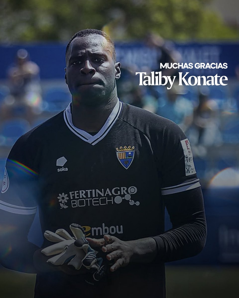 🔴COMUNICADO OFICIAL | Taliby Konate ha decidido rescindir su contrato con el CD Teruel.

💫 Nos despedimos de uno de los emblemas del club. Dejas una huella imborrable en la portería de Pinilla y en el corazón de la afición. Teruel siempre será tu casa. Gracias, <a href="/taliby_1/">Taliby Konate Diakite</a> ❤️💙