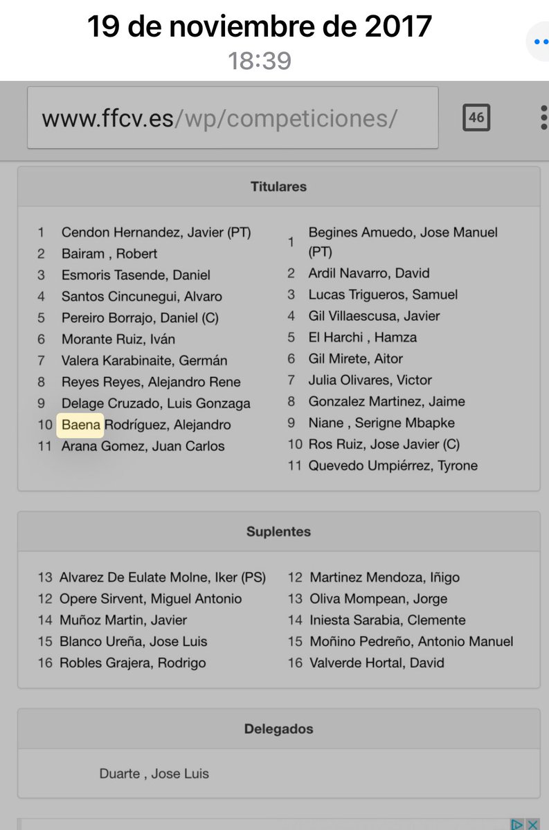 jmapeka's tweet photo. “Con 16 años @alexbbaena ya era titular en Juvenil DH @futboljuvenil_ @raneroficial 2-1 @cdroda junto a @Germanvalera10 @CanteraGrogueta @VillarrealCF” ¡Vaya dos cracks, Enhorabuena!👏🏻👏🏻 @tiko_iniesta @Manupedree @davidardil5 @josejavierros @Futbeltran @hanza_99 @raul_guillen12 https://t.co/CjnAjZDe1T