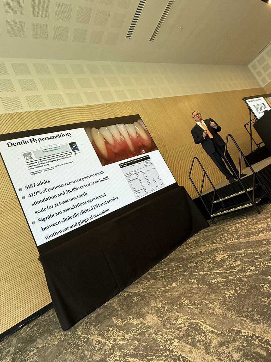 PerioMX's tweet image. No existe una gran correlación entre recesión gingival e hipersensibilidad #DrMarianoSanz