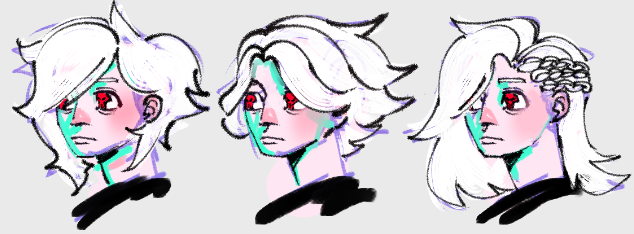 moriposting's tweet photo. Short hairstyle explorations for #flatlinedc https://t.co/1e0YaLs3Ui
