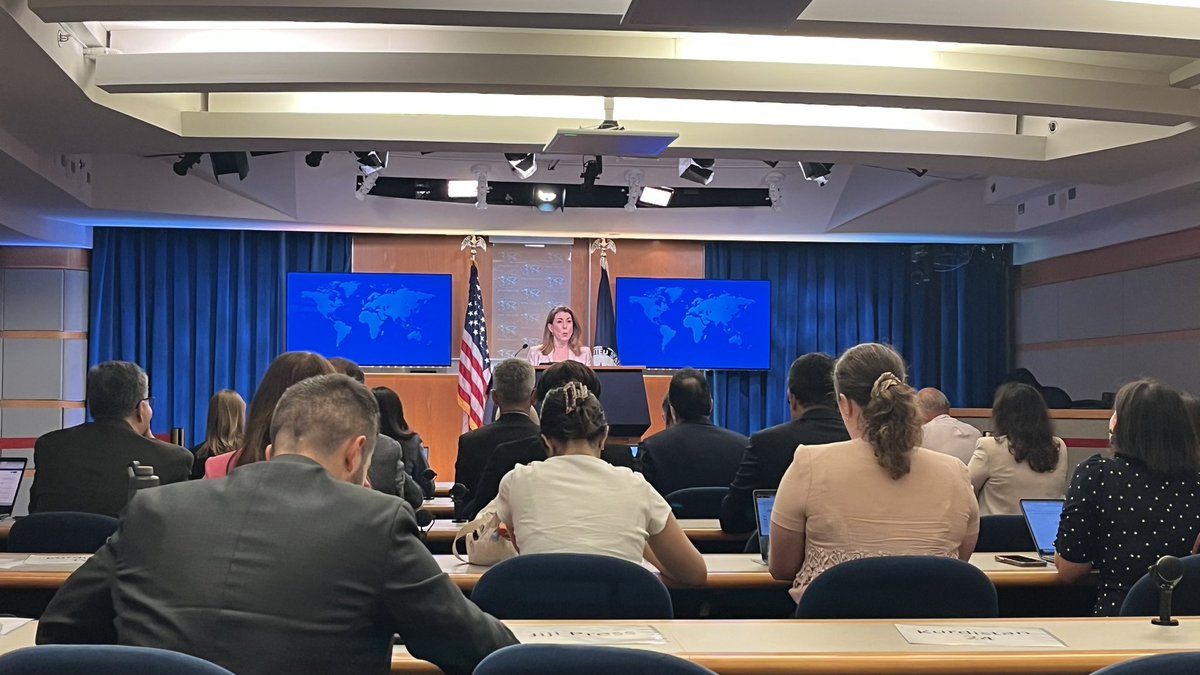 Baba Umar (@babaumarr) on Twitter photo US State Department Spokeswoman <a href="/statedeptspox/">Tammy Bruce</a> refuses to provide details on Trump’s 60-day Gaza ceasefire proposal that he says has been accepted by Israel
Tammy Bruce says won’t comment on modalities involved US State Department Spokeswoman <a href="/statedeptspox/">Tammy Bruce</a> refuses to provide details on Trump’s 60-day Gaza ceasefire proposal that he says has been accepted by Israel
Tammy Bruce says won’t comment on modalities involved