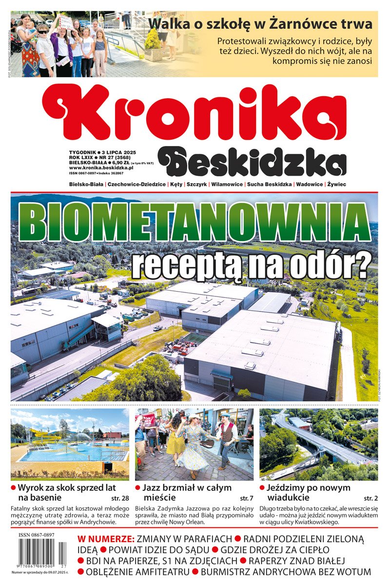Już jest najnowszy numer KRONIKI. W papierze w czwartek, e-wydanie już teraz na prasabeskidzka.pl