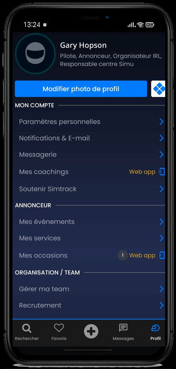 Hopson_SRC's tweet photo. 🚀 Simtrack is making great progress!
I'm currently taking part in the #BubbleMobileChallenge with the native version of the Simtrack

Goal: to centralize all types of simracing announcements — events, championships, coaching services, team recruitment, and more... 🤗
#frenchTECh https://t.co/3fOvyktJ6S