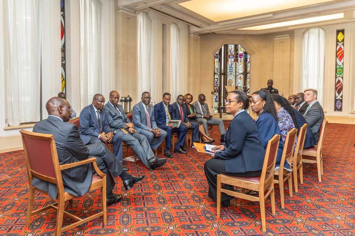 Today, I joined H.E. President William Ruto for a series of high-level engagements, including a visit to the London Stock Exchange, and the signing of a strategic partnership between the Nairobi International Financial Centre and Lloyd’s—the world’s leading insurance and