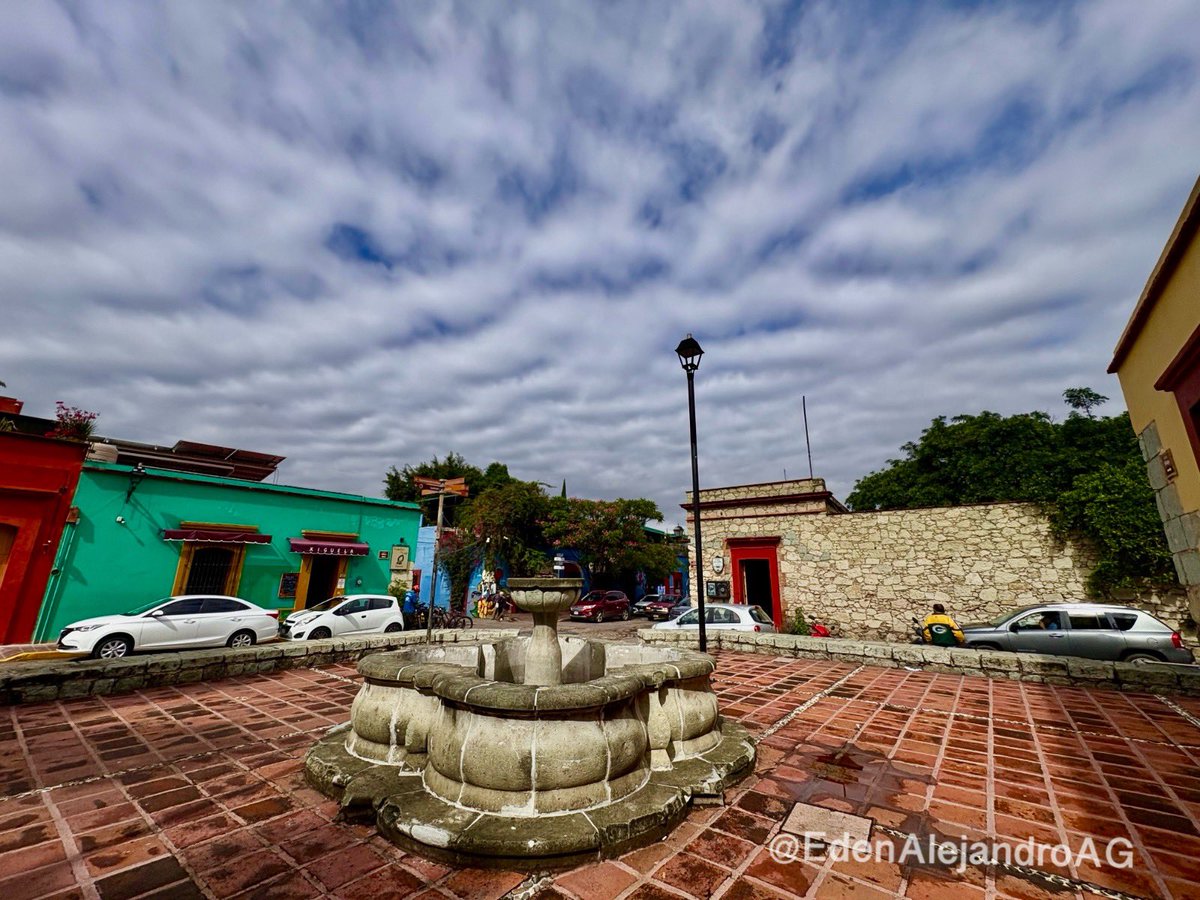 #Oaxaca: hasta el #cielo parece bordado