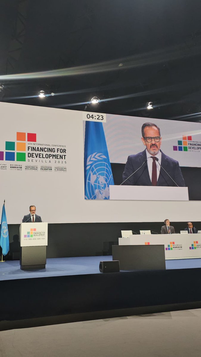 México participó en #FfD4 como custodio del legado de Monterrey y como nación comprometida con el multilateralismo. Queremos un sistema internacional más justo e incluyente. Requerimos una arquitectura financiera internacional a la altura de nuestro tiempo.