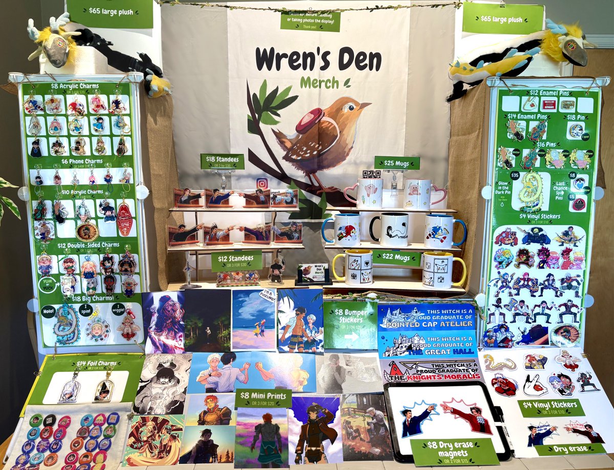 WrensDenMerch's tweet photo. See you all soon at Den FanExpo!!! ✨ https://t.co/jMHeH6r7Lx