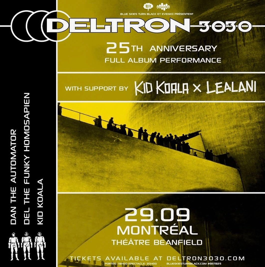 DELTRON 3030. MONTREAL!

performing first album in full!
25th Anniversary tour!

🎫 ticketmaster.ca/event/3100628F…