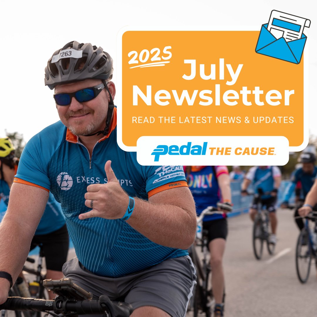 ✨ Stay in the loop with all things Pedal the Cause and catch the latest news from our July Newsletter. Learn more about impactful research updates, featured events and our #PedalPersonality. Check it out here 👉 bit.ly/44GzPWx