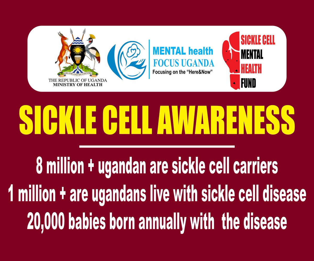 TheSCMHFund's tweet image. "Sickle cell disease is a significant health challenge in Uganda, affecting thousands of lives. Let's raise awareness, promote education, and work towards better healthcare for those affected! #SickleCellAwareness #Uganda"
