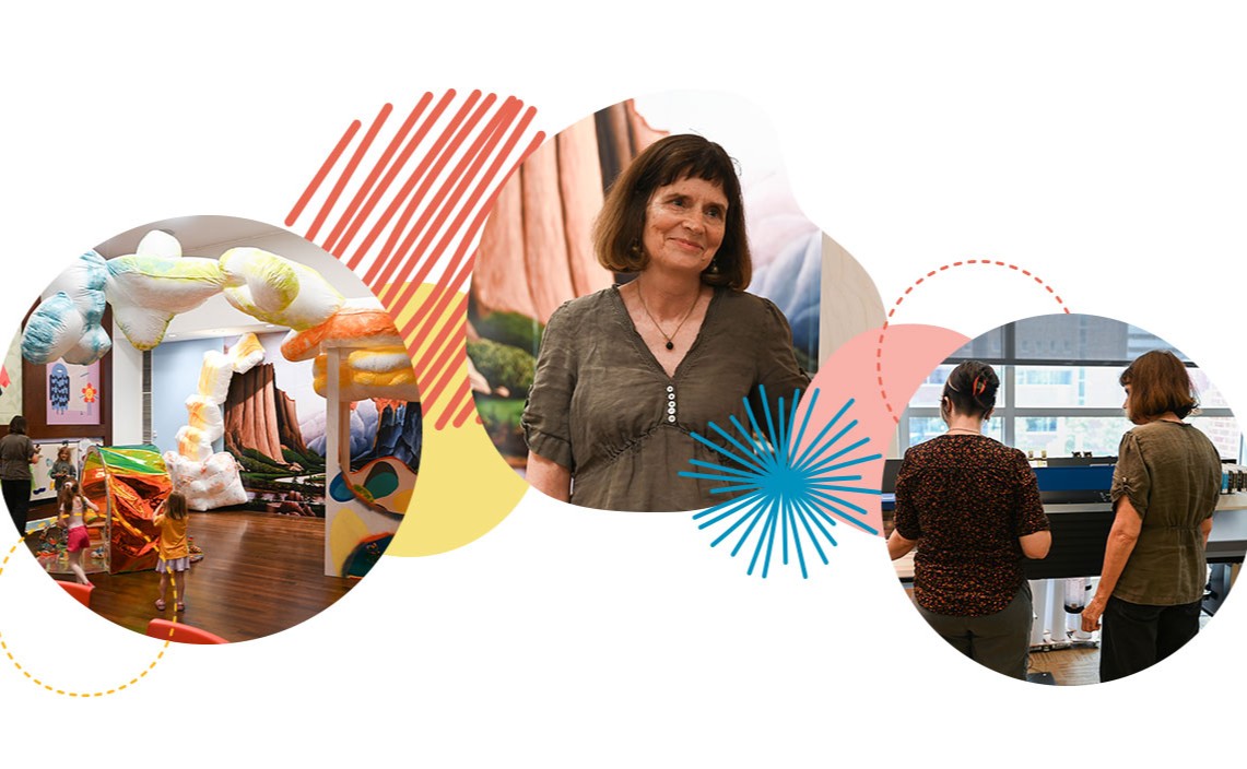 UWMAlumni's tweet image. Through Oct. 26, discover an installation by UWM alumna Karen Saunders ’82, the Cincinnati Art Museum&apos;s Artist-in-Residence.

Read about Saunders&apos; art, titled Titled You and Me and the Space Between: Our Expedition Starts Now, here:
bit.ly/45Jyxv2