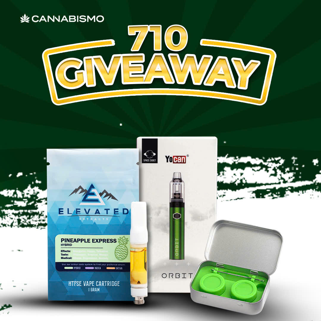 officialcbismo's tweet photo. 710 Dab Day Giveaway! 🔥

Win the ultimate 710 kit:
A brand new Yocan Vaporizer (just dropped!)

How to enter:
-->Like our page
comment on 3 posts
Winner announced at the end, check out the gear:
🔗 Yocan Vapo🔗[link]
🔗 Beginner’s Dab🔗link]
#710Giveaway #Cannabismo #🔗 #Cbis🔗 https://t.co/Iw5tlCmZrb