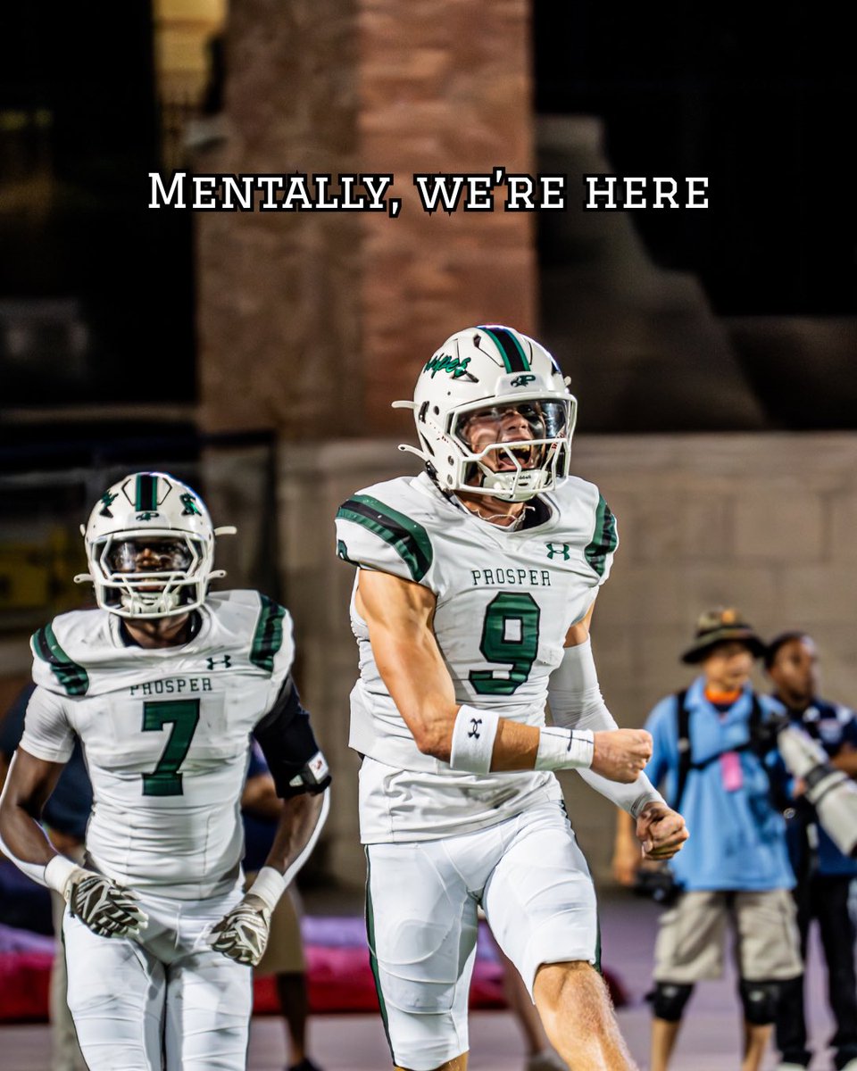 Prosper Eagles FB (@prospereaglesfb) on Twitter photo ⏳Mentally, we’re here ...
Only 58 days out… See you soon… 🏴☠️
#theship #theoverme #almosttime
📸 <a href="/Blaze_of_Joy/">Isabelle Oathout</a> ⏳Mentally, we’re here ...
Only 58 days out… See you soon… 🏴☠️
#theship #theoverme #almosttime
📸 <a href="/Blaze_of_Joy/">Isabelle Oathout</a>