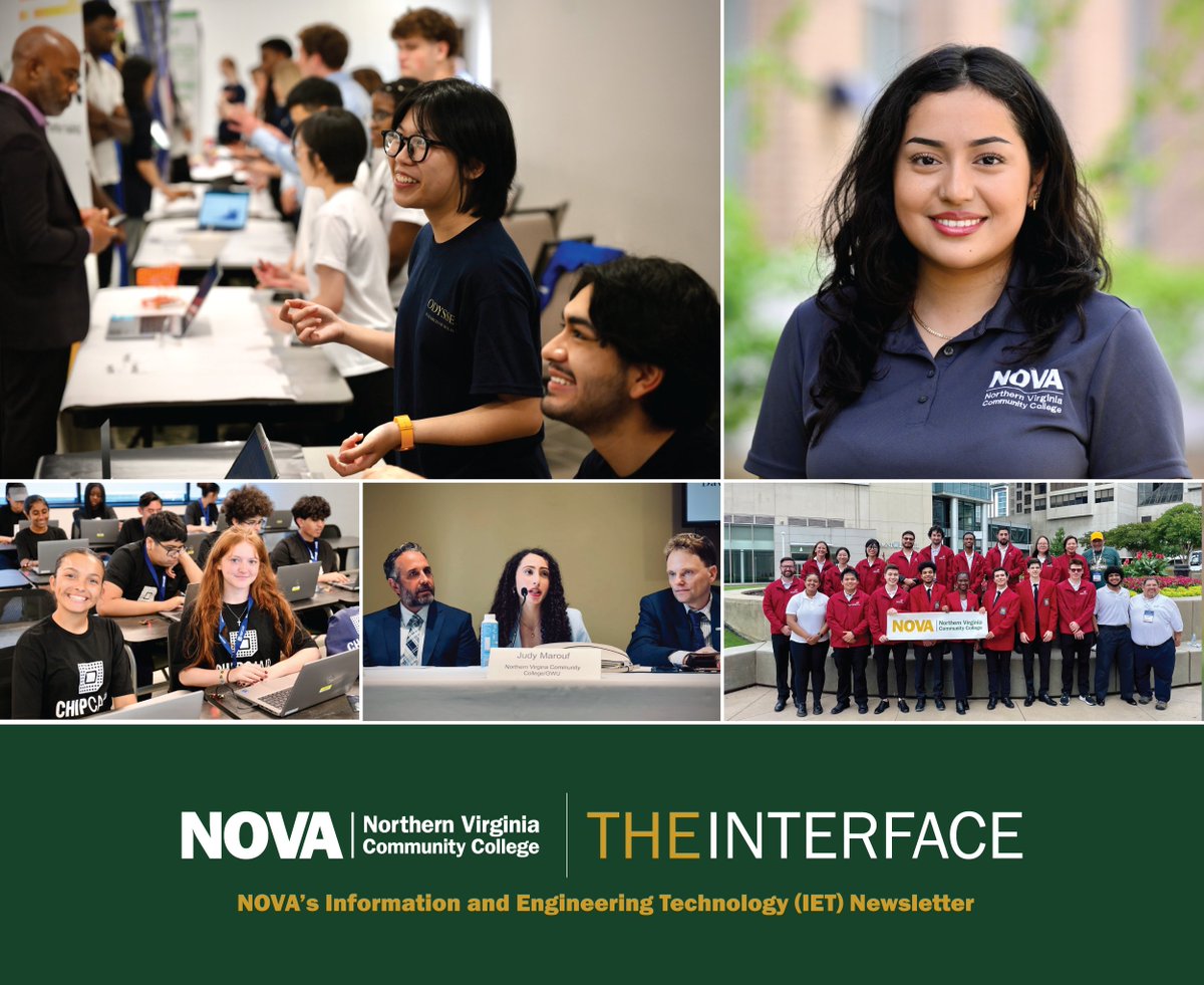 Check out our latest newsletter: conta.cc/3TKkQEM. Highlights: <a href="/NOVAcommcollege/">NOVAcommcollege</a> ET Career Scholars get internships at <a href="/MicronTech/">Micron Technology</a>, <a href="/digitalrealty/">Digital Realty</a>, and <a href="/Microsoft/">Microsoft</a>, a NOVA alumna speaks at a congressional hearing, IET job &amp; scholarship opportunities, and more! <a href="/InDemandTech/">InDemand Infotech</a>