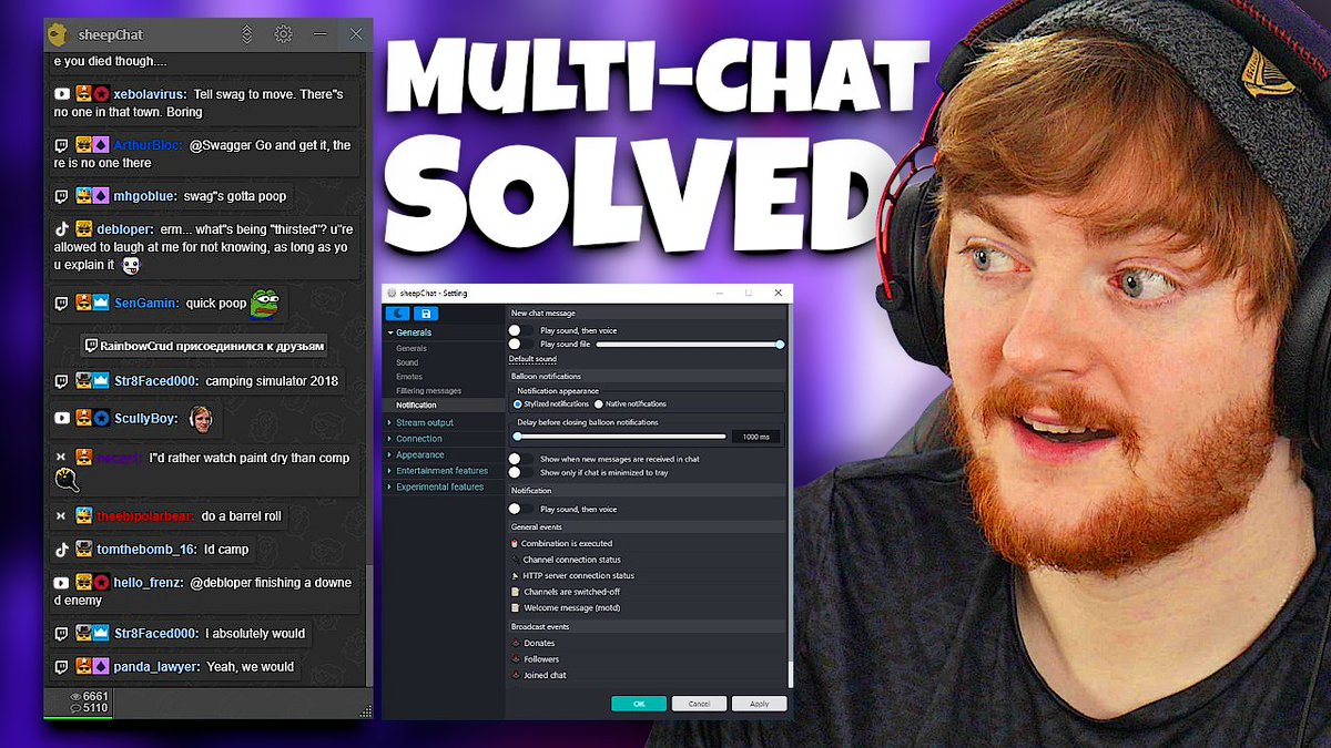 A bit of a tech tip/tool recommendation video from me today. If you're multi streaming to different platforms or just as horizontal &amp; vertical then this tool brings all the chats together! <a href="/sheep_chat_app/">sheepChat</a> #Streaming 
🔗 YouTube link in bio 🔗