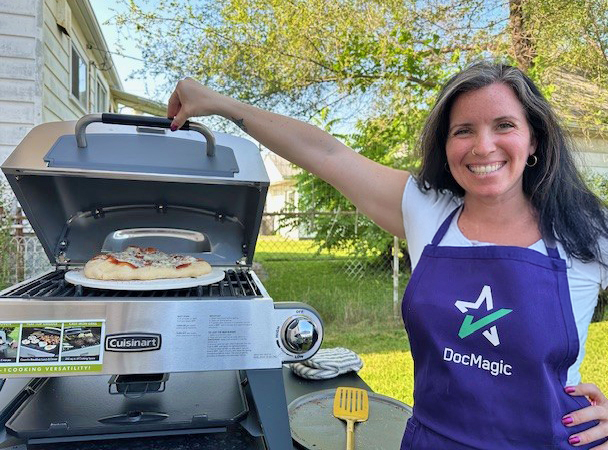 DocMagicTech's tweet image. Serving Up Summer Vibes
When our clients light up the pizza oven in a DocMagic apron, we know it’s officially summer.
 
We’re grateful for the incredible partners who make the mortgage industry sizzle—and love seeing them take a well-earned break outside.
 #MortgageTech #DocMagic
