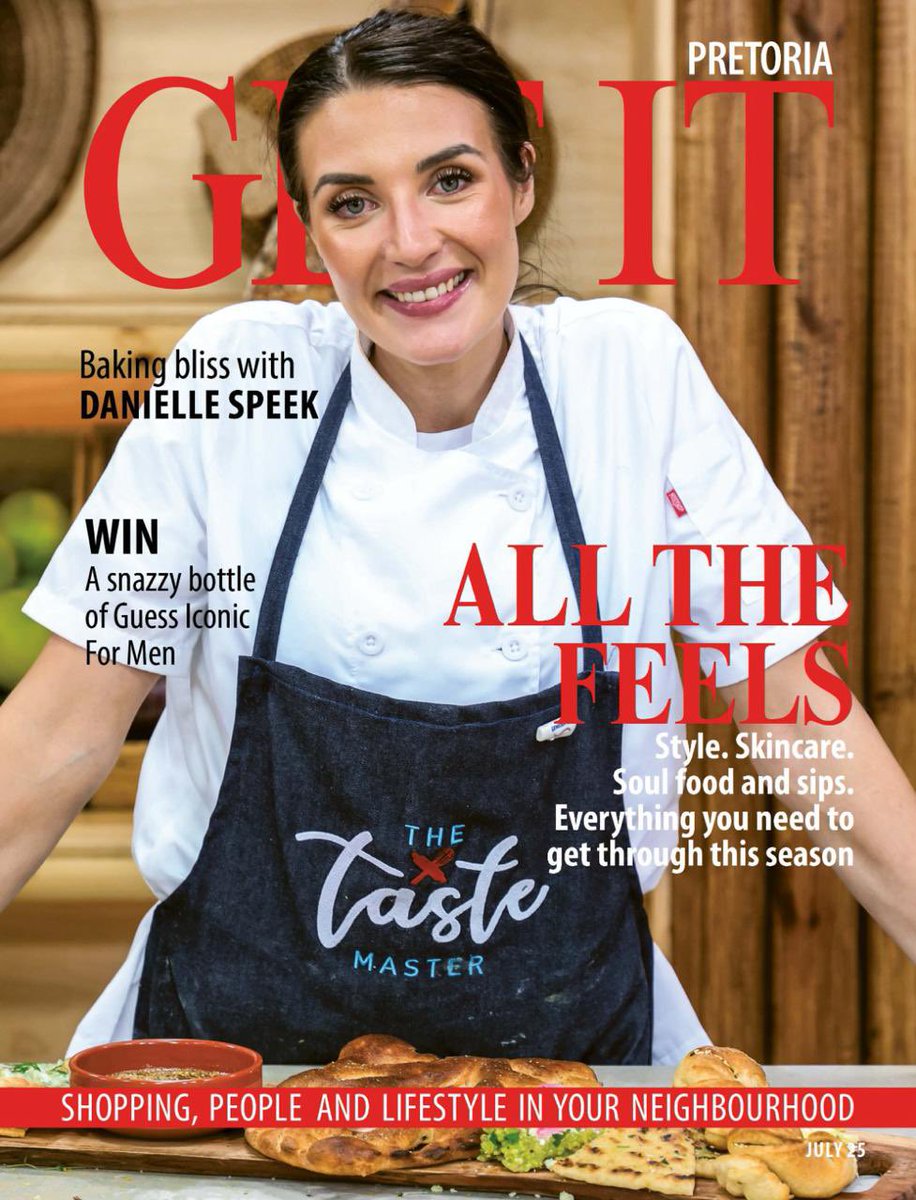 The Platinum Club (@platinumclub_) on Twitter photo The <a href="/TasteMaster_SA/">TasteMasterSA</a>’s Danielle Speek covers <a href="/GetItPTA/">Get It Pretoria</a> this month! Grab a copy and read more about her culinary journey and how she’s pushing herself on this season of The Taste Master SA 🔥 The <a href="/TasteMaster_SA/">TasteMasterSA</a>’s Danielle Speek covers <a href="/GetItPTA/">Get It Pretoria</a> this month! Grab a copy and read more about her culinary journey and how she’s pushing herself on this season of The Taste Master SA 🔥