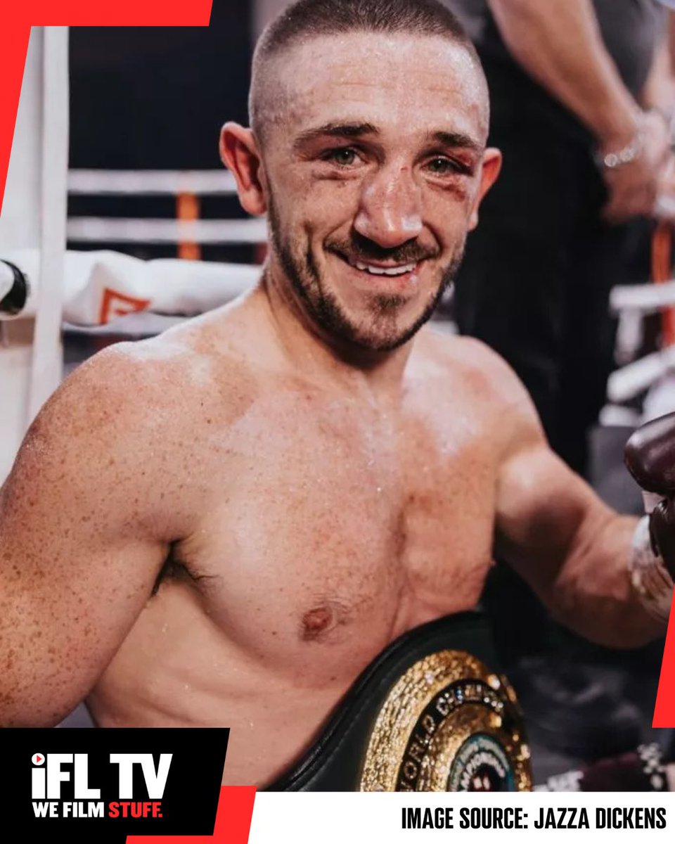 IFLTV's tweet image. Two years ago @JazzaDickens10 suffered a shock stoppage defeat to Hector Sosa. 

He’s now just won his fourth fight on the bounce and beaten an Olympic gold medalist and reigning world champion ON AWAY SOIL to become the new WBA World Super-Featherweight champion 👏 

Comeback…