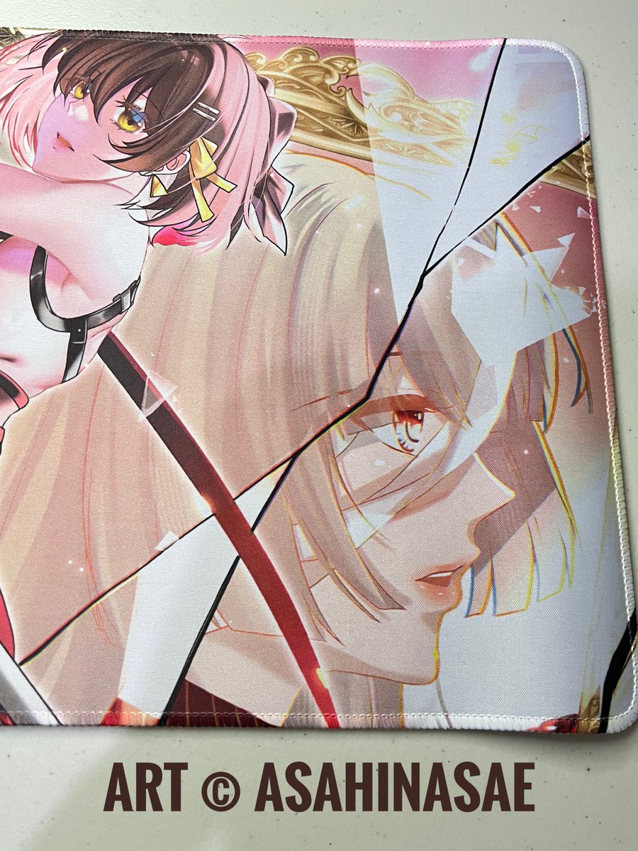 Johana Tanoto (@_jhntnt) on Twitter photo Shameless plug that I can make custom deskmats now if anyone ever needs a vendor 👍🏻
As always, much love to <a href="/asahinasae/">VGEN Open💜𝔸𝕤𝕒𝕙𝕚𝕟𝕒𝕤𝕒𝕖💜</a> for letting me use her art as the test print ❤️ Shameless plug that I can make custom deskmats now if anyone ever needs a vendor 👍🏻
As always, much love to <a href="/asahinasae/">VGEN Open💜𝔸𝕤𝕒𝕙𝕚𝕟𝕒𝕤𝕒𝕖💜</a> for letting me use her art as the test print ❤️