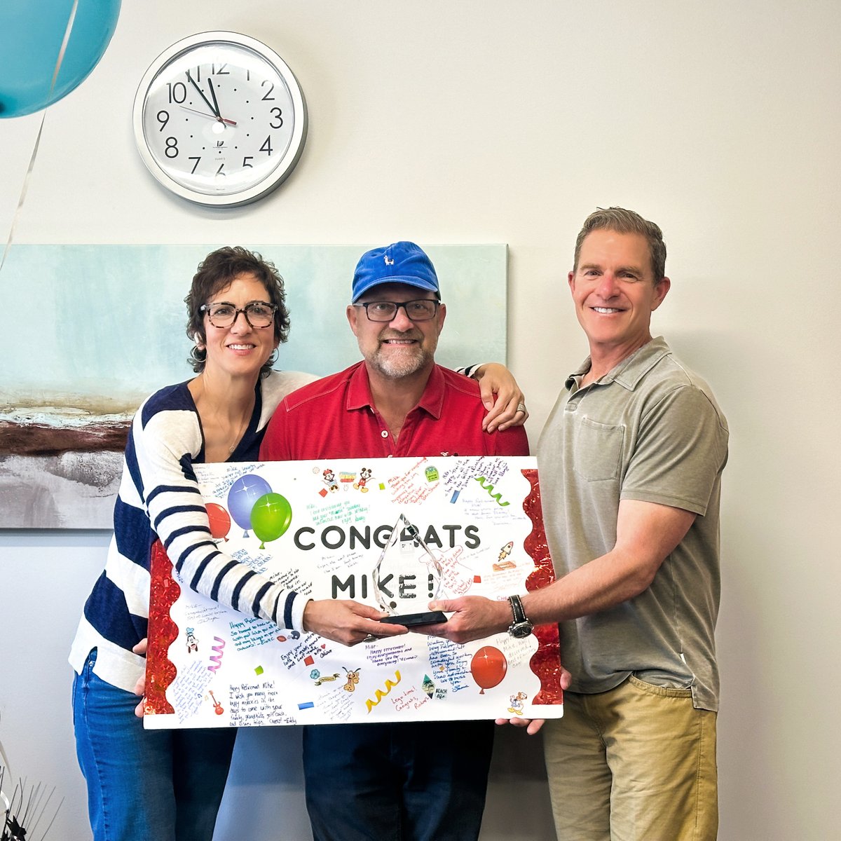 illicre's tweet photo. 🎉 After nearly a decade of dedication, we say farewell to our CFO, Mike Matzner. Wishing you the best in your next chapter! https://t.co/VvjyA0IEjP
