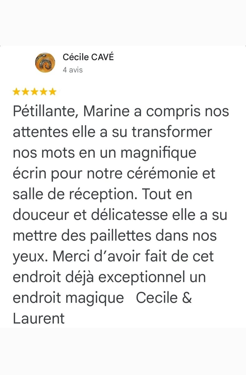 Evariel_event's tweet photo. Merci infiniment à Cécile et Laurent 🙏🏻 https://t.co/e1WsXaefF6