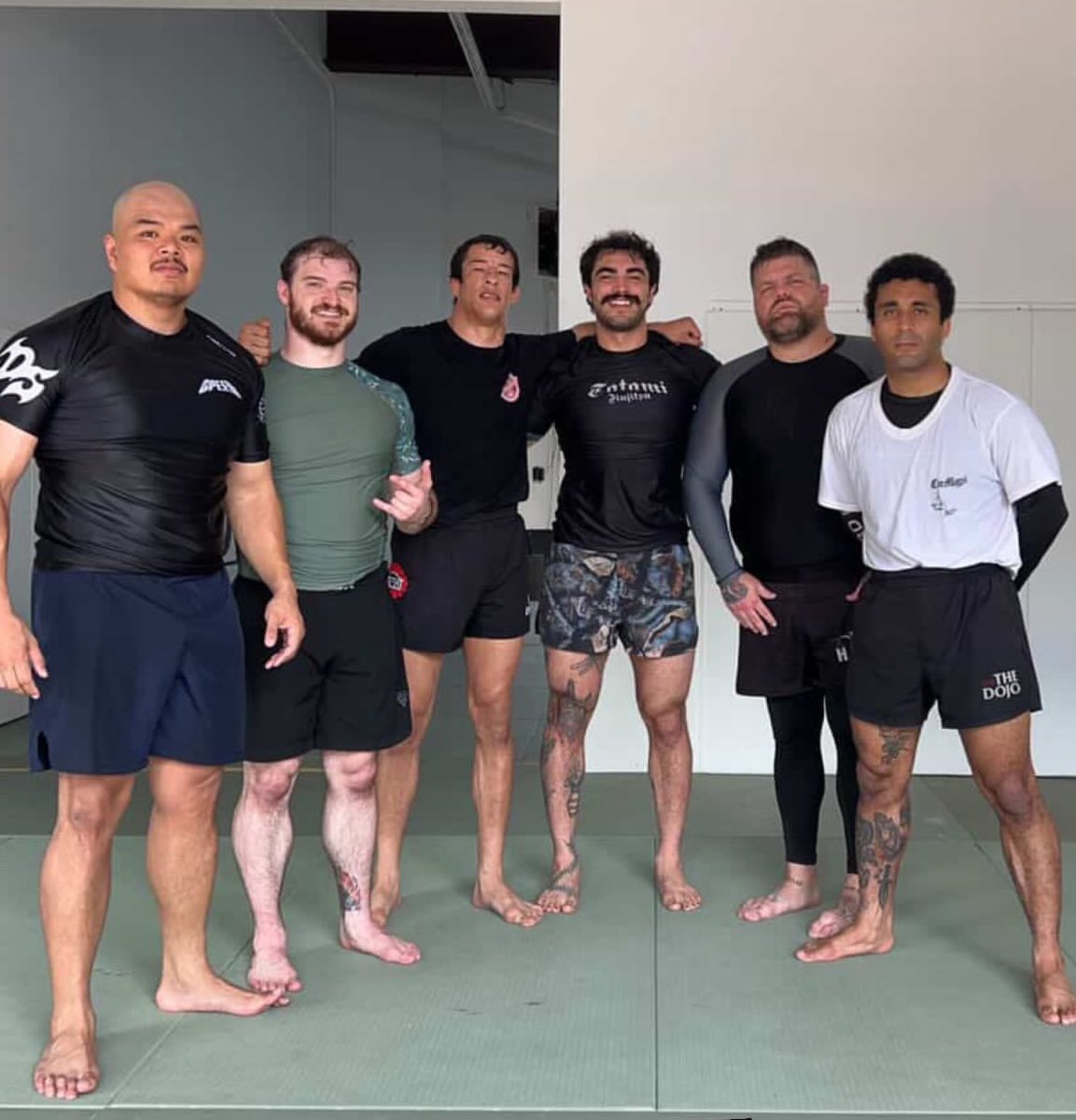 maneworld1's tweet image. Jiu-Jitsu vibes in NYC… clockwork and the dojo. Both hard rooms. Stoked to be able to train around the world.