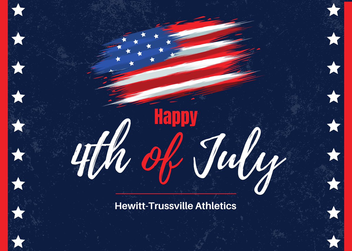 HewittAthletics's tweet image. Happy 4th of July from Hewitt-Trussville Athletics!