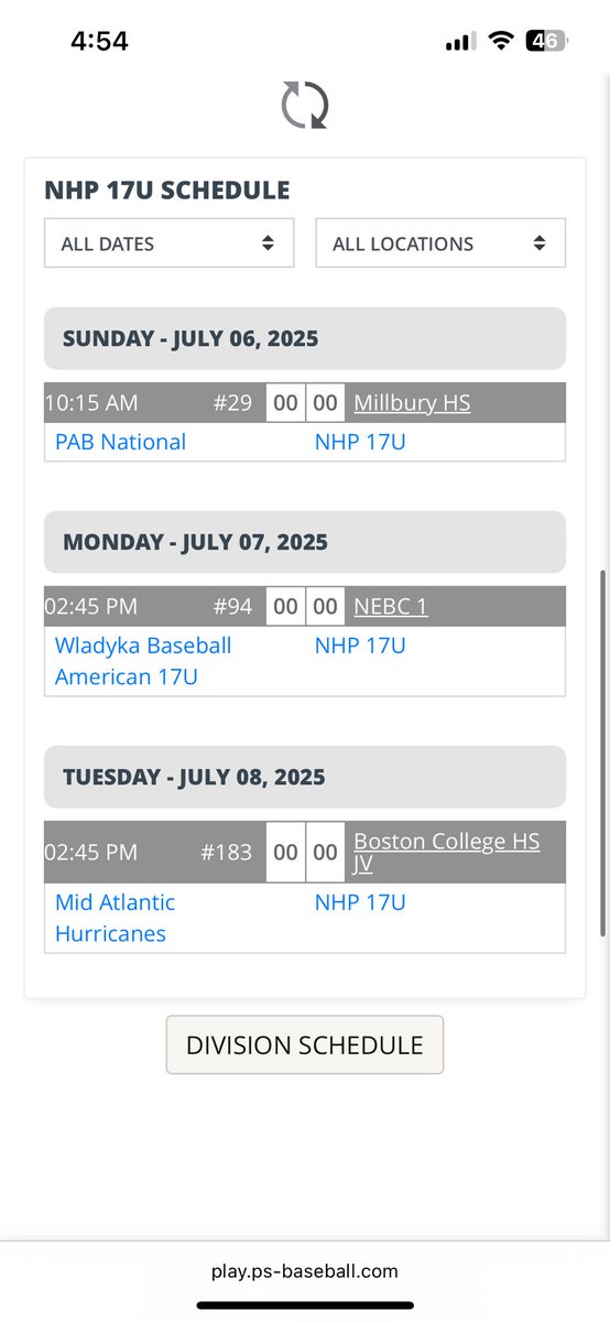 My Schedule for the Boston Classic