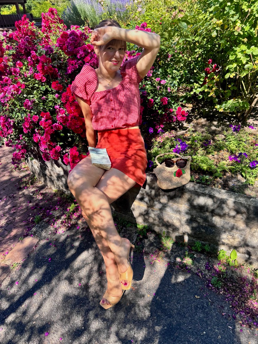 Siri sagt, auf dem Bild ist eine Rose.