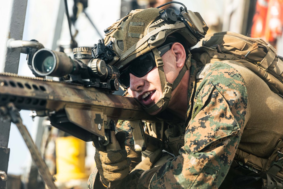 22nd_MEU's tweet image. The Best Offense is Good Defense
@USMC with #22ndMEUSOC and @USNavy with #USSSanAntonio, conduct a DATF exercise during COMPTUEX. During COMPTUEX, the IWOARG and 22nd MEU(SOC), refine tactics, techniques, and procedures to enhance readiness and lethality as a unified team.