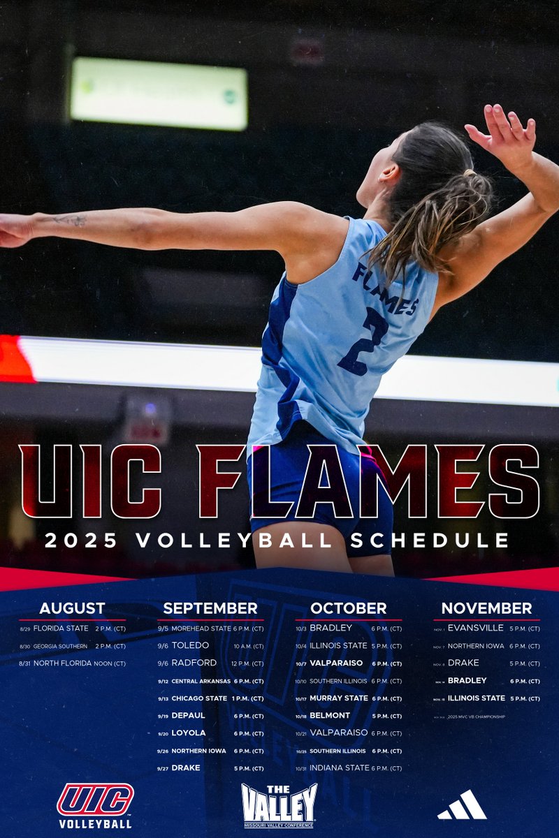 UIC_Volleyball's tweet image. We are beyond 𝙀𝙓𝘾𝙄𝙏𝙀𝘿 to be back on the 🏐 court 🔜
📱: uicflam.es/b00
#ChicagosCollegeTeam 🏐🔥