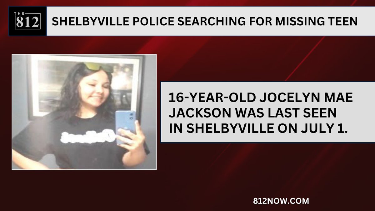 Police are searching for a missing teen who might be in Shelbyville or Greensburg.

Read here: 812noww.com/post/police-se…