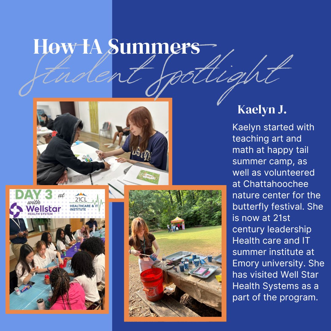 FCS Innovation Academy (@iafultonschools) on Twitter photo Another student feature this week... Say hello to Kaelyn! She has been here and there and everywhere this summer, filling up her schedule with lots of awesome experiences. Looking forward to hearing more when we return to school on Aug 4th! <a href="/ia_kent/">Scott Kent</a> <a href="/iaptso/">Innovation Academy PTSO</a> #HowIAsummers Another student feature this week... Say hello to Kaelyn! She has been here and there and everywhere this summer, filling up her schedule with lots of awesome experiences. Looking forward to hearing more when we return to school on Aug 4th! <a href="/ia_kent/">Scott Kent</a> <a href="/iaptso/">Innovation Academy PTSO</a> #HowIAsummers