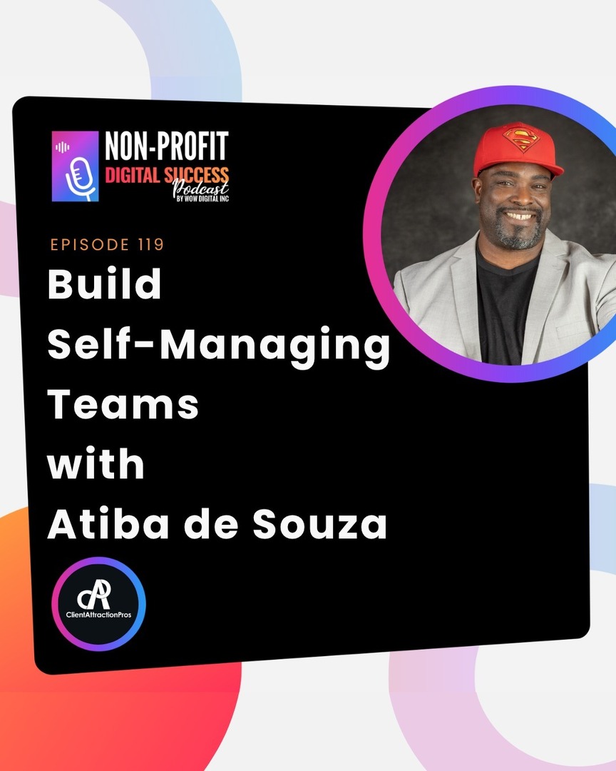 Stop Micromanaging and Start Leading! 🔥

New Podcast Episode!: 🎙️ Build Self-Managing Teams with Atiba de Souza

Tired of being the bottleneck in your non-profit? In this episode, leadership expert Atiba de Souza reveals how to break out of the Delegati… instagr.am/p/DLnb27ZRF4D/