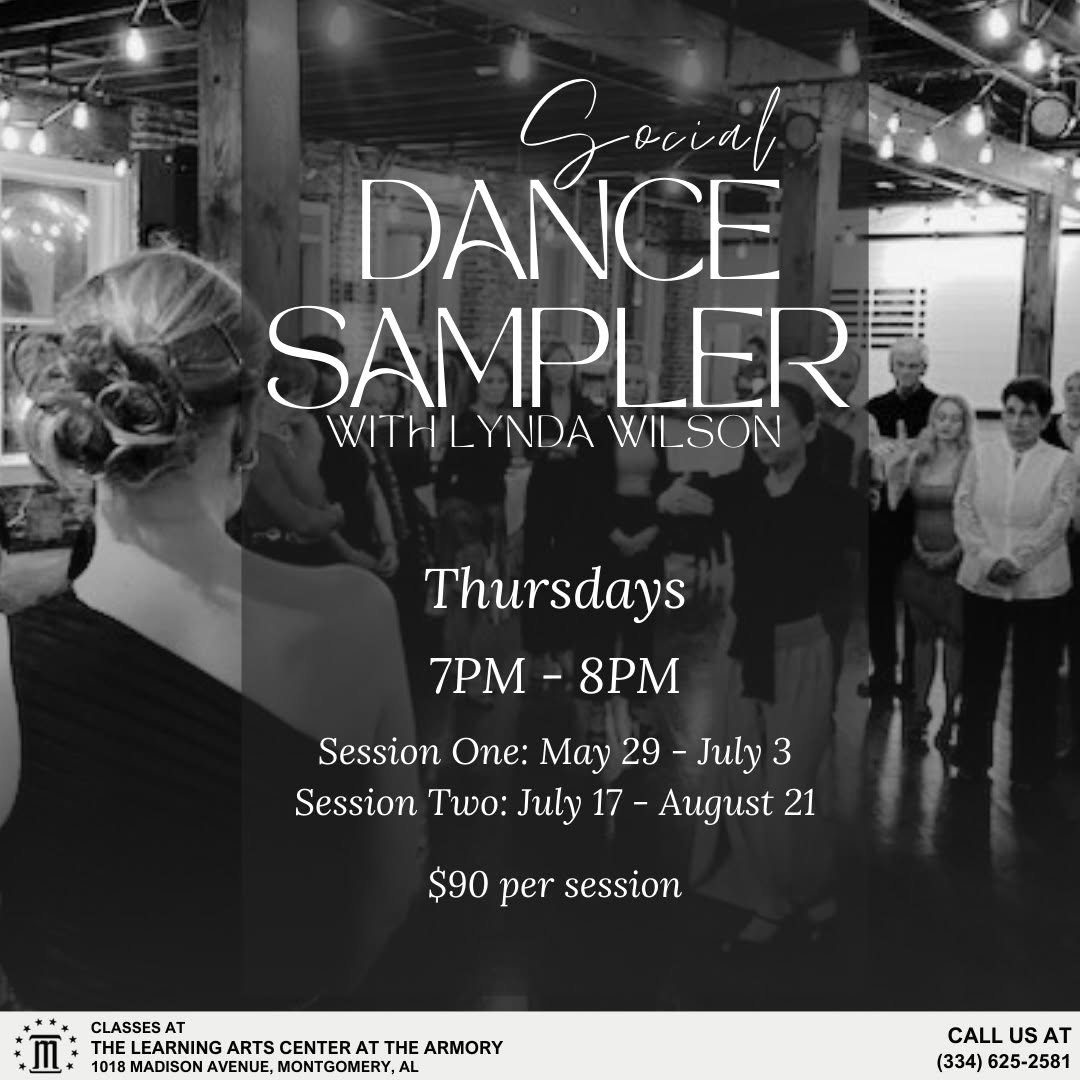 montgcitypandr's tweet image. Check out this interesting and fun-looking dance class that The Learning Arts Center at The Armory is having! If you&apos;d like to register or learn more about it, please call 334-625-2581!

#mymgm #funinmgm #LearningArtsCenter