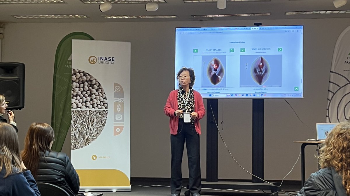 INASE Uruguay (@inase_uy) on Twitter photo 🌱🔎 Hoy comenzó el 5° Encuentro de Analistas de Semillas ~ Workshop <a href="/ISTAseedtesting/">ISTA - International Seed Testing Association</a>: identificación de #semillas y análisis de #pureza ~ en <a href="/FagroUdelar/">Facultad Agronomía</a>
• Docentes: Ruojing Wang, Jennifer Neudorf y Augusto Martinelli
• Participantes: 30 de 6 países
• Agenda:
- análisis de 🌱🔎 Hoy comenzó el 5° Encuentro de Analistas de Semillas ~ Workshop <a href="/ISTAseedtesting/">ISTA - International Seed Testing Association</a>: identificación de #semillas y análisis de #pureza ~ en <a href="/FagroUdelar/">Facultad Agronomía</a>
• Docentes: Ruojing Wang, Jennifer Neudorf y Augusto Martinelli
• Participantes: 30 de 6 países
• Agenda:
- análisis de