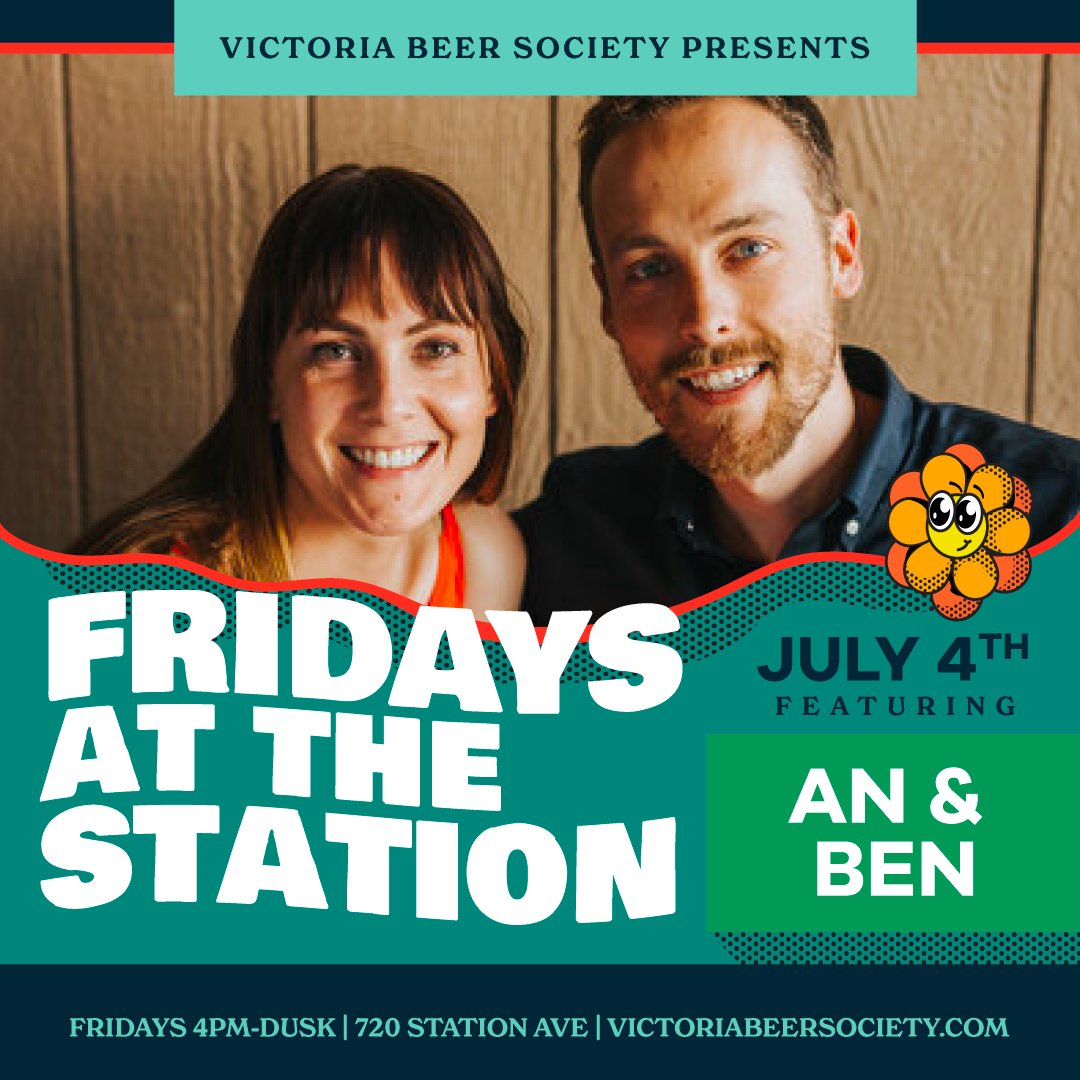 Looking for a fun and FREE way to spend your Friday night? Head to #FridaysAtTheStation! 🚂

🎶 Live music
😃 Fun all ages activities
🍔 Tasty food trucks
🛍️ Shopping from local vendors
🍺 Cold beers from the #VBSBeerBus

#Langford #victoriabc #victoria #yyjevents #victoriaevents