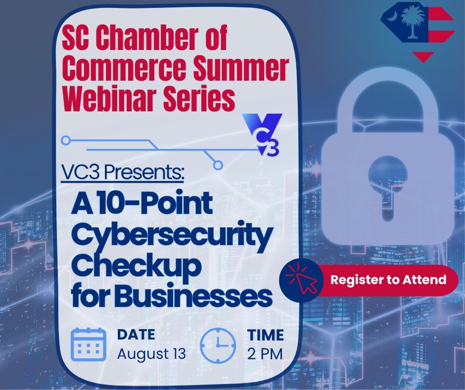ONE WEEK FROM TODAY - Please join us for a Tax webinar with Mauldin &amp; Jenkins as we continue our Summer Webinar Series! Stay tuned for our upcoming Cybersecurity Webinar with VC3 happening in August. Register here: bit.ly/44J9BTn