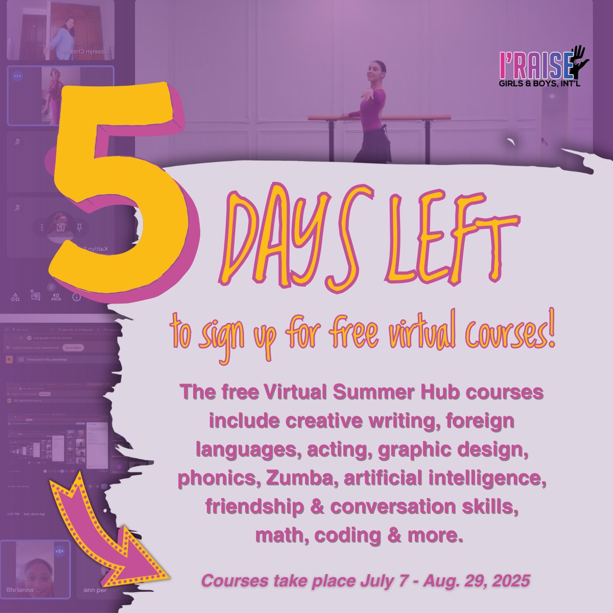 I'RAISE Girls & Boys International tweet media