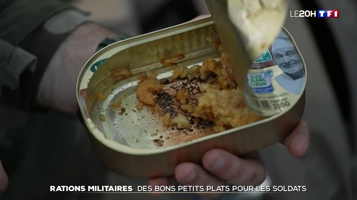 Au sein de l'Armée Française aussi, on mange <a href="/BleuBlancCoeur/">Bleu-Blanc-Coeur</a> 😊 !
👉 La qualité des rations militaires françaises a fait l'objet d'un reportage au JT de 20H de <a href="/TF1/">TF1</a>. Vous pouvez le revoir par ici : tf1info.fr/societe/video-… <a href="/TF1Info/">TF1Info</a>