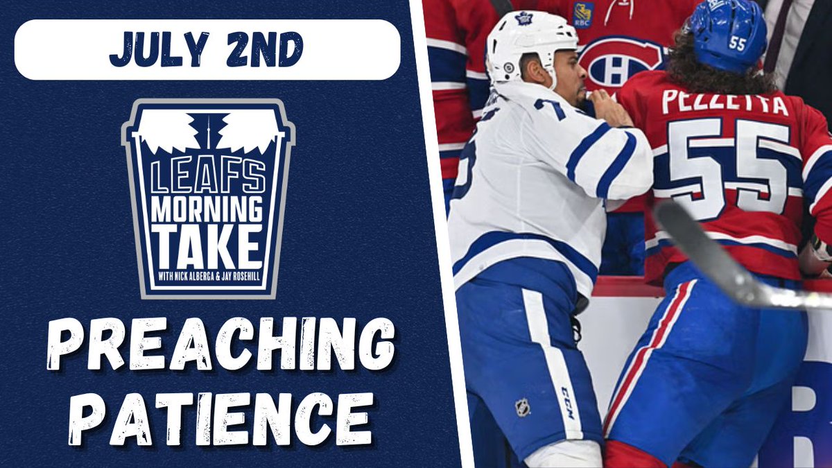 TheLeafsNation (@tlndc) on Twitter photo Leafs Morning Take - July 2nd | 11 AM ET
▪️Day 1 Recap #NHLFreeAgency2025
▪️What else are the #LeafsForever up to?
▪️Guest: Steven Lorentz
<a href="/thegoldenmuzzy/">Nick Alberga</a> | <a href="/TheFourthPeriod/">David Pagnotta</a> Leafs Morning Take - July 2nd | 11 AM ET
▪️Day 1 Recap #NHLFreeAgency2025
▪️What else are the #LeafsForever up to?
▪️Guest: Steven Lorentz
<a href="/thegoldenmuzzy/">Nick Alberga</a> | <a href="/TheFourthPeriod/">David Pagnotta</a>